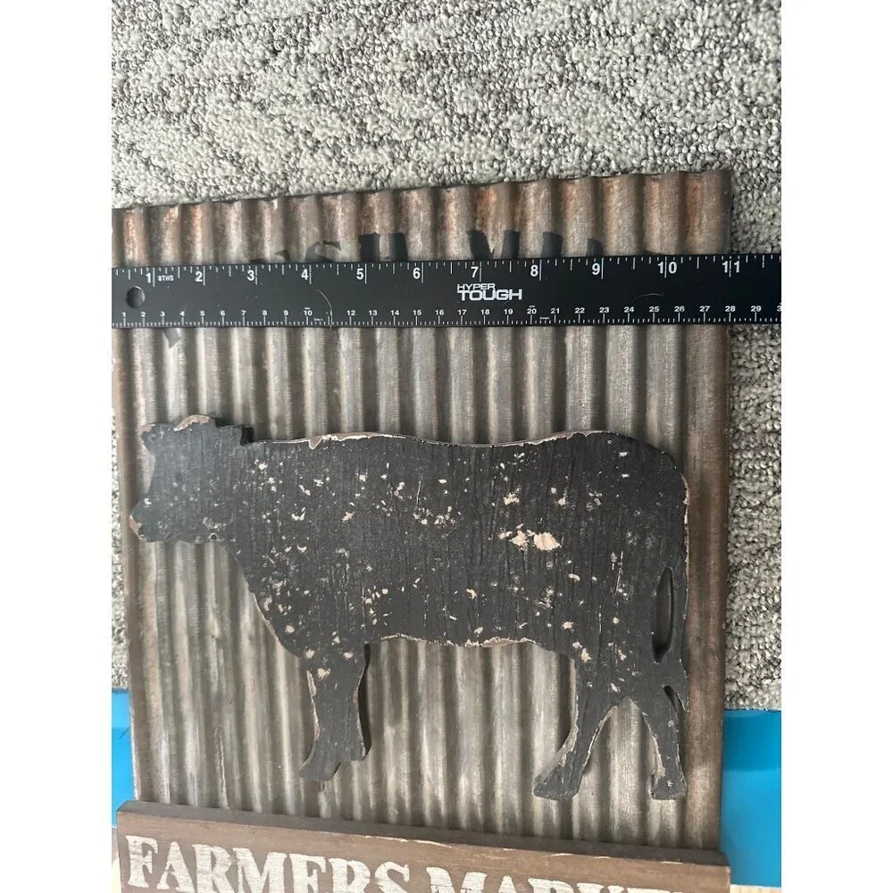 Pier Imports Fresh Milk Decorative Sign 13
